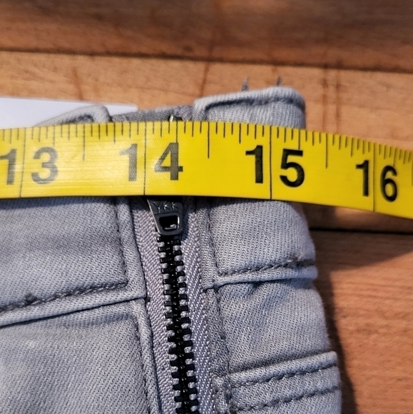 High-Rise Sailor Button Curvy Skinny Jeans Size 10S - Picture 13 of 15